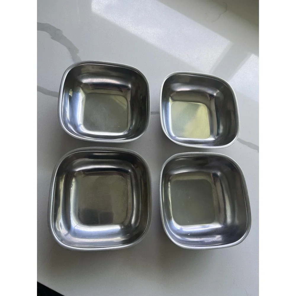 4PCS Lot‎ MCM Uniline Stainless Steel 18/8 4